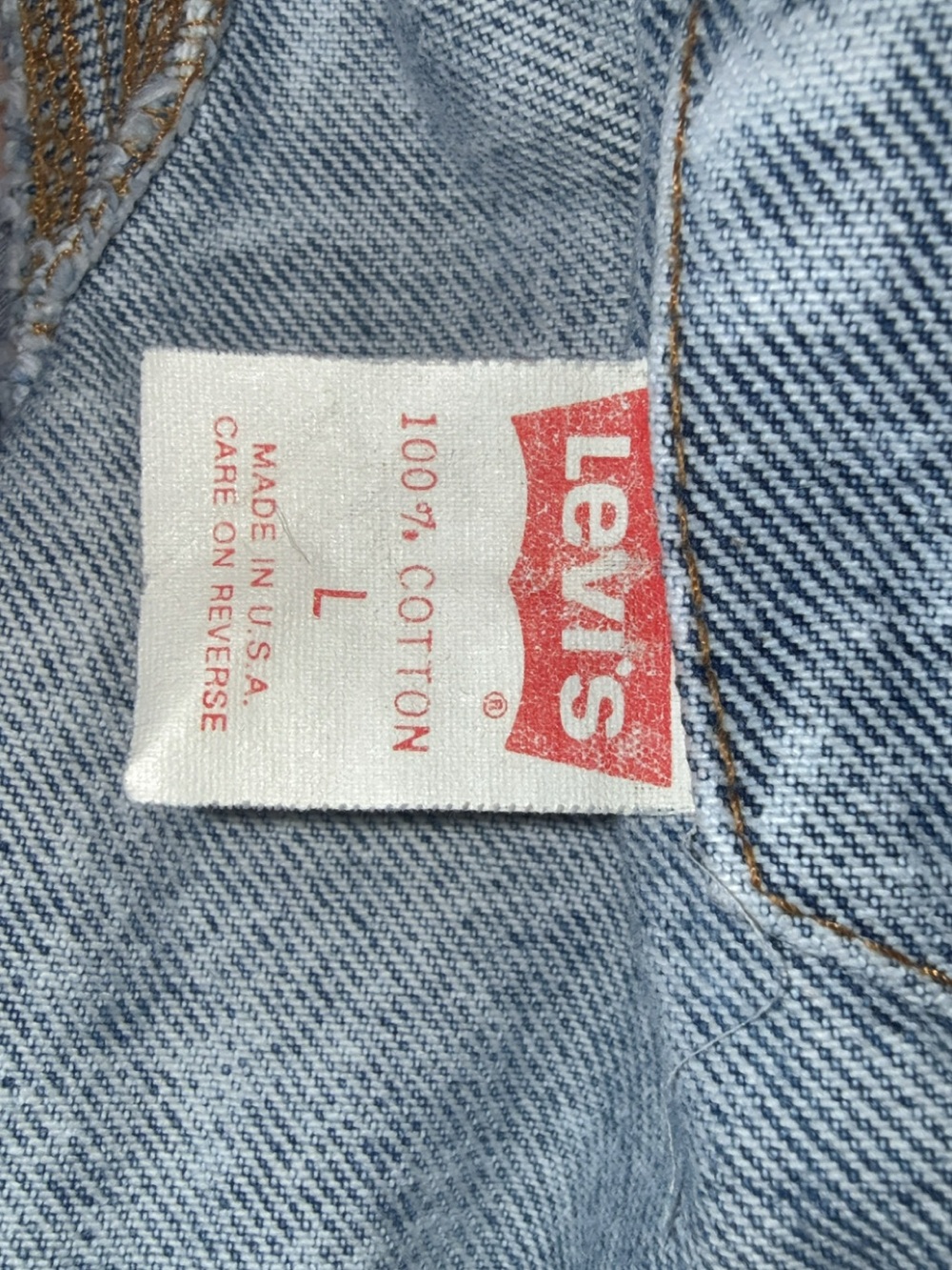 Vintage 80s Levi’s 70507-0219 Acid Wash Denim Jacket Made in USA - Picture 4 of 5